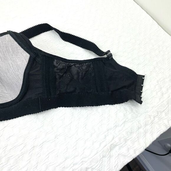 BUY 1 GET 1 FREE 38c lace black wide back smoothing comfortable bra full coverag - Picture 8 of 11